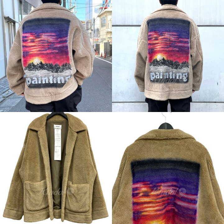 楽天市場】【中古】doublet 17AW HAND PAINTED FUR JACKETバック 