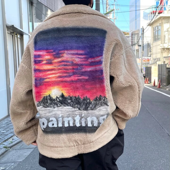 楽天市場】【中古】doublet 17AW HAND PAINTED FUR JACKETバック  