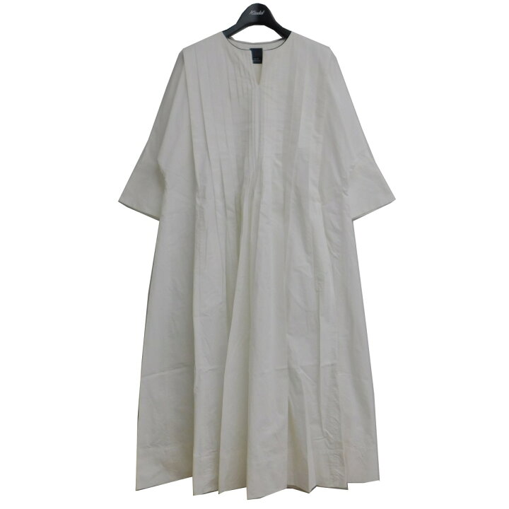 楽天市場】【中古】mina perhonen konzert コットン タックワンピース  