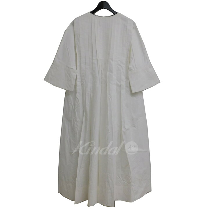 楽天市場】【中古】mina perhonen konzert コットン タックワンピース  