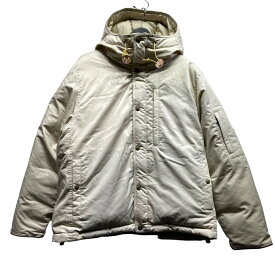 【中古】THE NORTH FACE PURPLE LABEL　22AW Lightweight Twill Mountain Short Down Parka アイボリー サイズ：S 【201122】（ザノースフェイス　パープルレーベル）