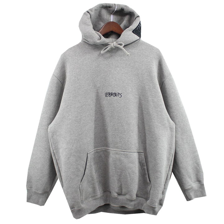 楽天市場】【中古】VETEMENTS 20AW WRITTEN LOGO HOODIE ロゴ パッチ 