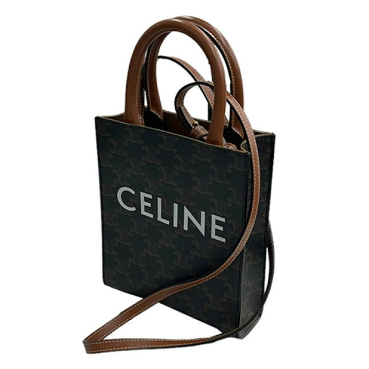 CELINE ミニバーティカルトリンオフキャンバス - ショルダーバッグ 