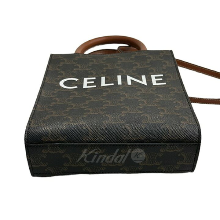 CELINE ミニバーティカルトリンオフキャンバス - ショルダーバッグ 