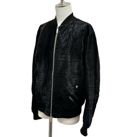 【中古】Berlutiカリグラフィーハラコジャケット ブラック サイズ：50【価格見直し】