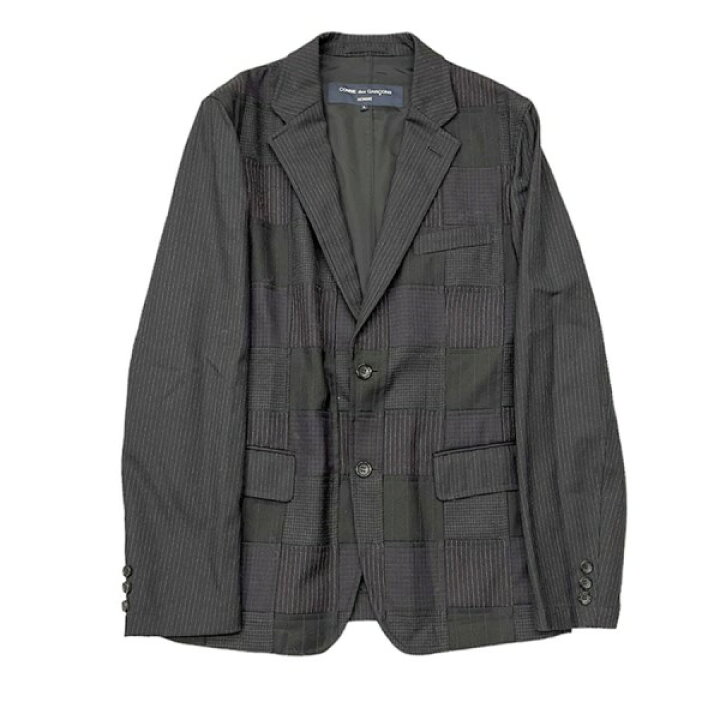 楽天市場】【中古】COMME des GARCONS HOMME パッチワーク 2B ウール 