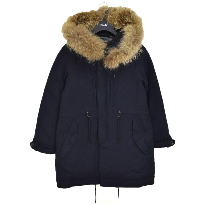 楽天市場】【中古】nano universe 西川ダウン ウールダウン モッズ  