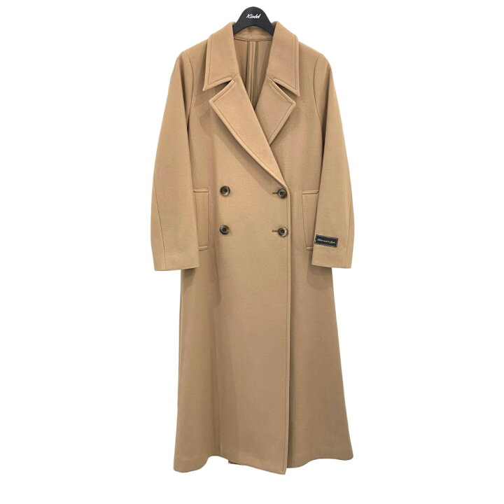 楽天市場】【中古】AMERI LITTLE FLARE LONG COAT ブラウン サイズ：S 