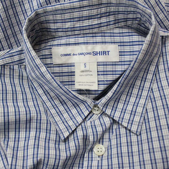 楽天市場】【中古】COMME des GARCONS SHIRT 稀少 ねじれ チェック 