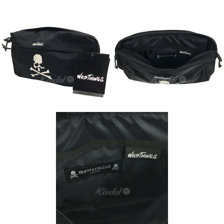 楽天市場】【中古】mastermind japan WILD THINGSWAIST BAG ロゴ  