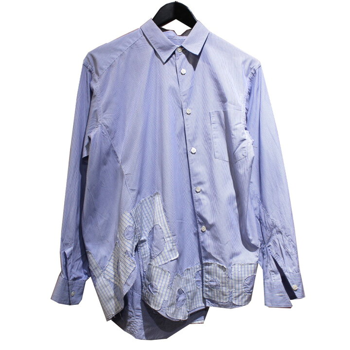 楽天市場】【中古】COMME des GARCONS SHIRT アシンメトリー パッチ 