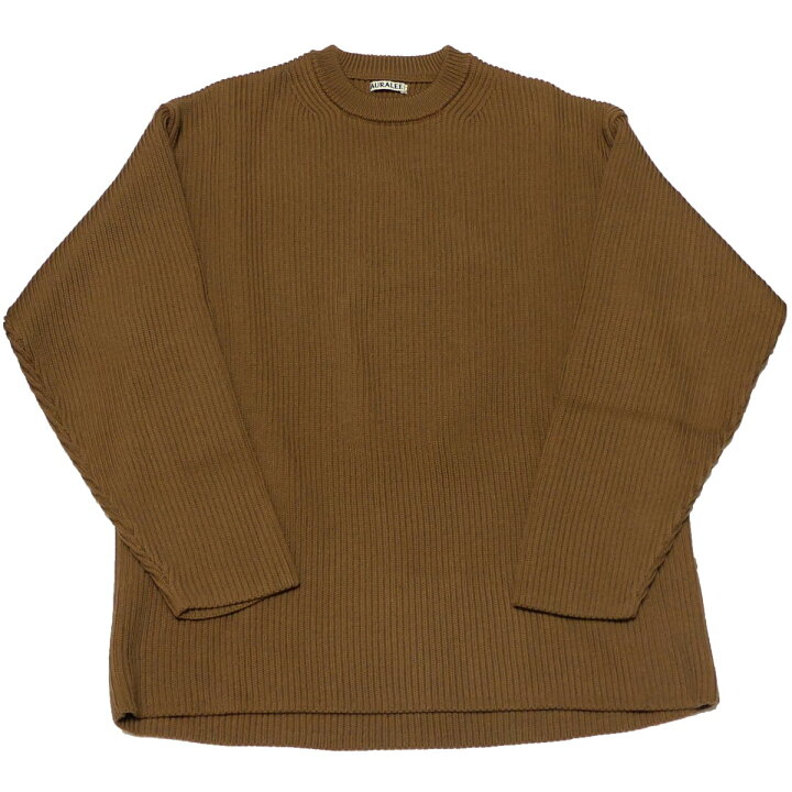 楽天市場】【中古】AURALEE 17AW SUPER FINE WOOL RIB KNIT BIG P／O 
