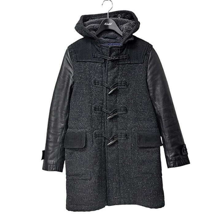 楽天市場】【中古】COMME des GARCONS HOMME 14AW 袖レザーダッフル 