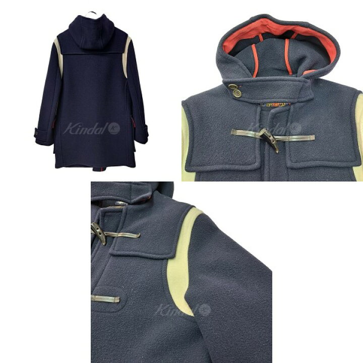 楽天市場】【中古】STUSSY × Gloverall ラインデザインダッフルコート 