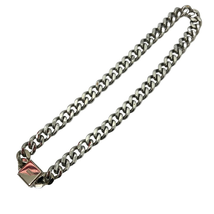 楽天市場】【中古】FENDIカーブチェーンネックレス シルバー【価格 