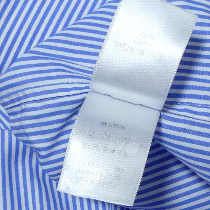 楽天市場】【中古】CELINE フィービー期 ノーカラー ストライプ 
