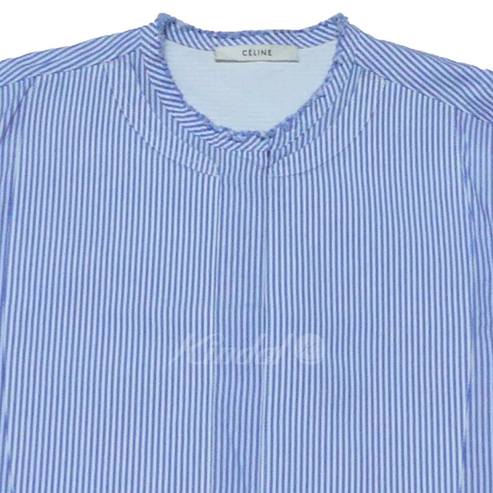 楽天市場】【中古】CELINE フィービー期 ノーカラー ストライプ  