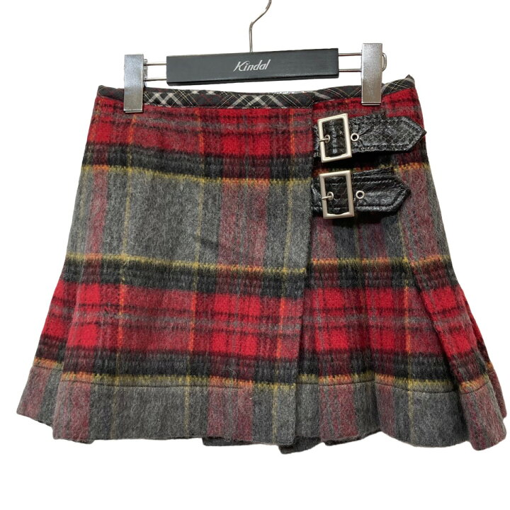 楽天市場】【中古】Vivienne Westwood RED LABEL ウールチェック巻き 