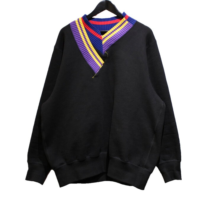 楽天市場】【中古】kolor 22AW ネックデザイン スウェット トレーナー  