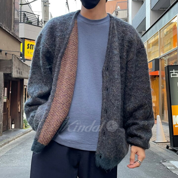 楽天市場】【中古】YOKE 22AW 4COLOR MIX JACQUARD MOHIAR CARDIGAN 