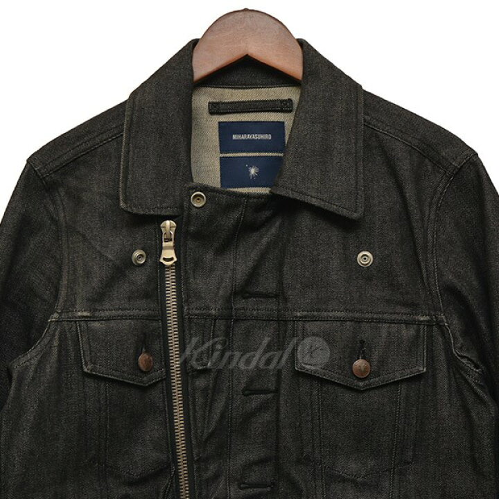 楽天市場】【中古】MIHARA YASUHIRO デニムライダースジャケット  