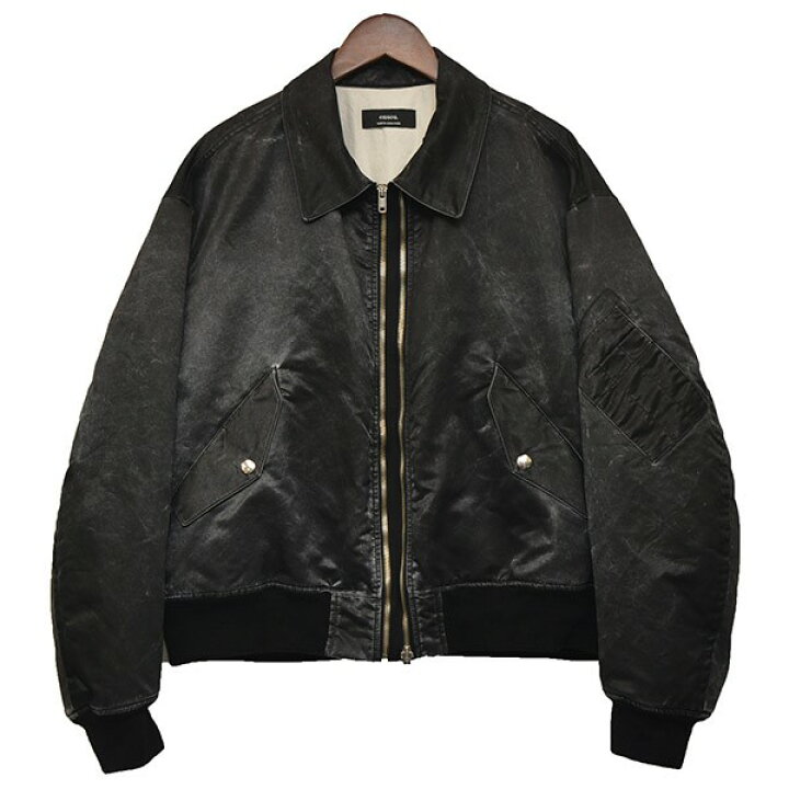 楽天市場】【中古】ensou． 22AW Washed Two-lane Flight Jacket  