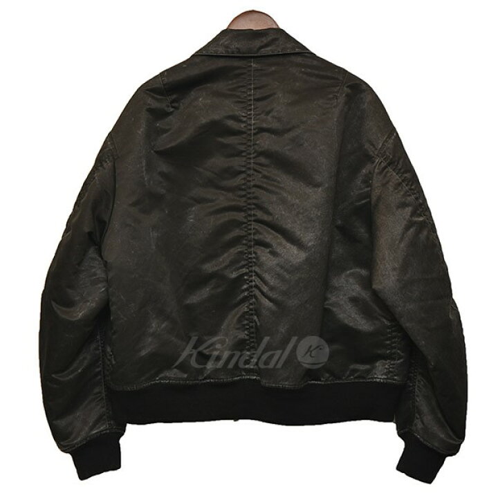 楽天市場】【中古】ensou． 22AW Washed Two-lane Flight Jacket  
