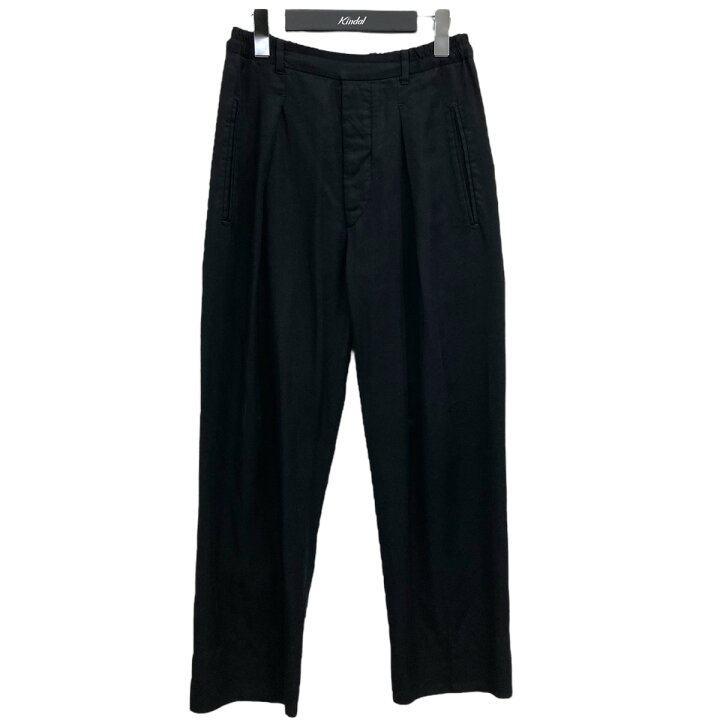 楽天市場】【中古】LEMAIRE タックイージーパンツ ブラック サイズ：44 