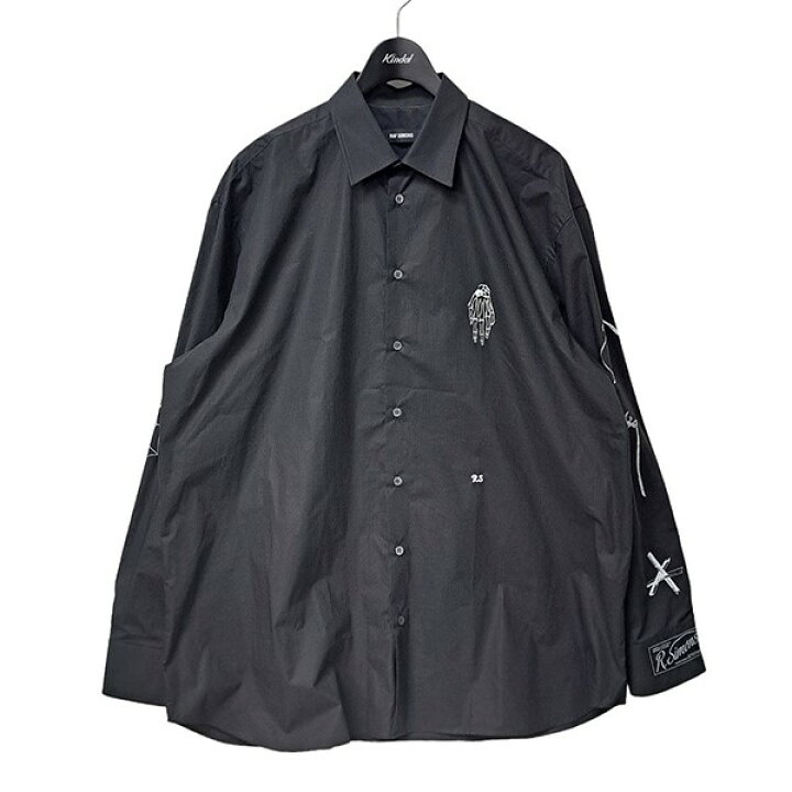 楽天市場】【中古】RAF SIMONS 21AW Gothic big fit shirt 袖プリント  