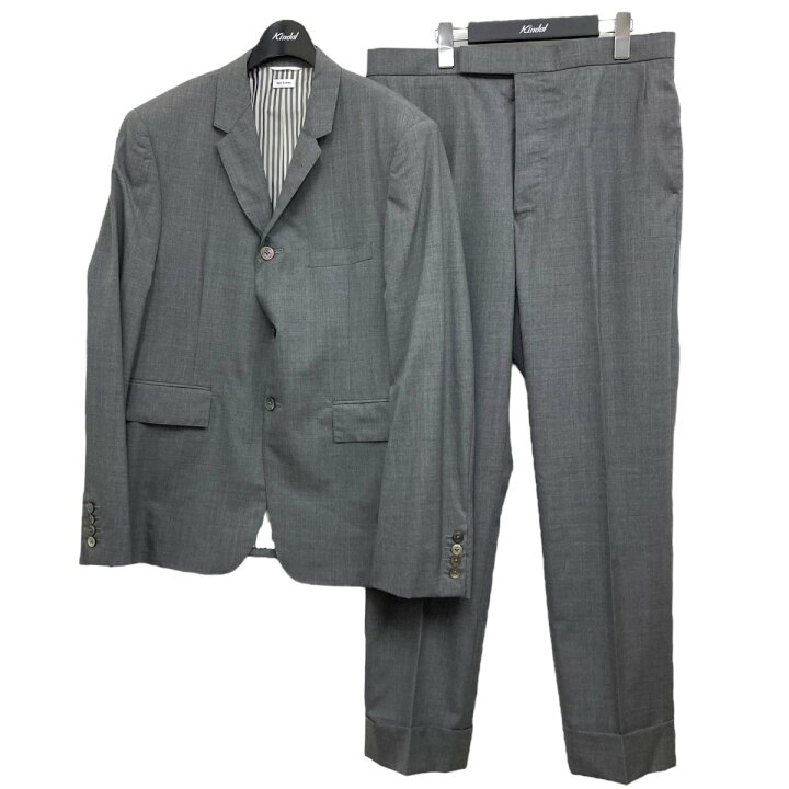 楽天市場】【中古】THOM BROWNE セットアップスーツ グレー サイズ：3 
