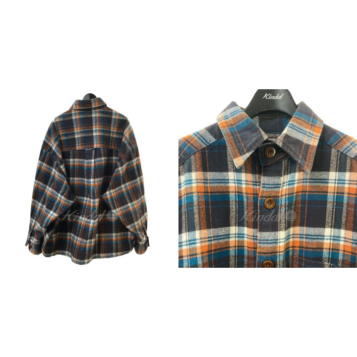 楽天市場】【中古】kolor BEACON オーバーサイズチェックシャツ 
