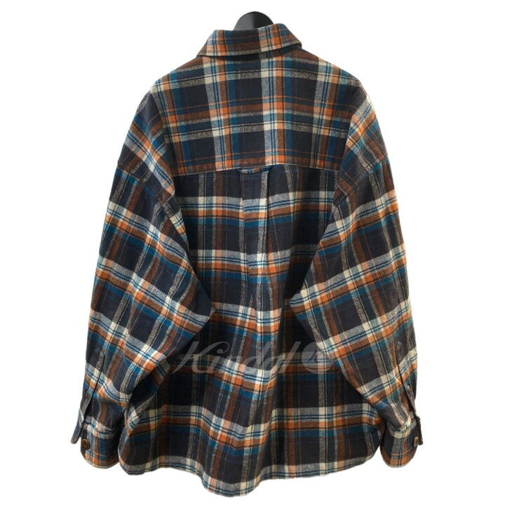 楽天市場】【中古】kolor BEACON オーバーサイズチェックシャツ 