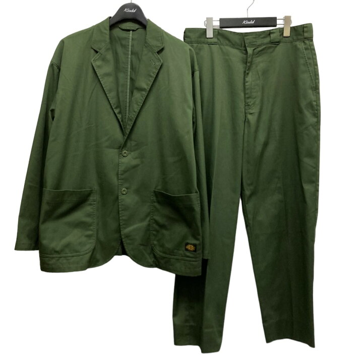 楽天市場】【中古】Dickies×TRIPSTER×BEAMS セットアップスーツ カーキ 