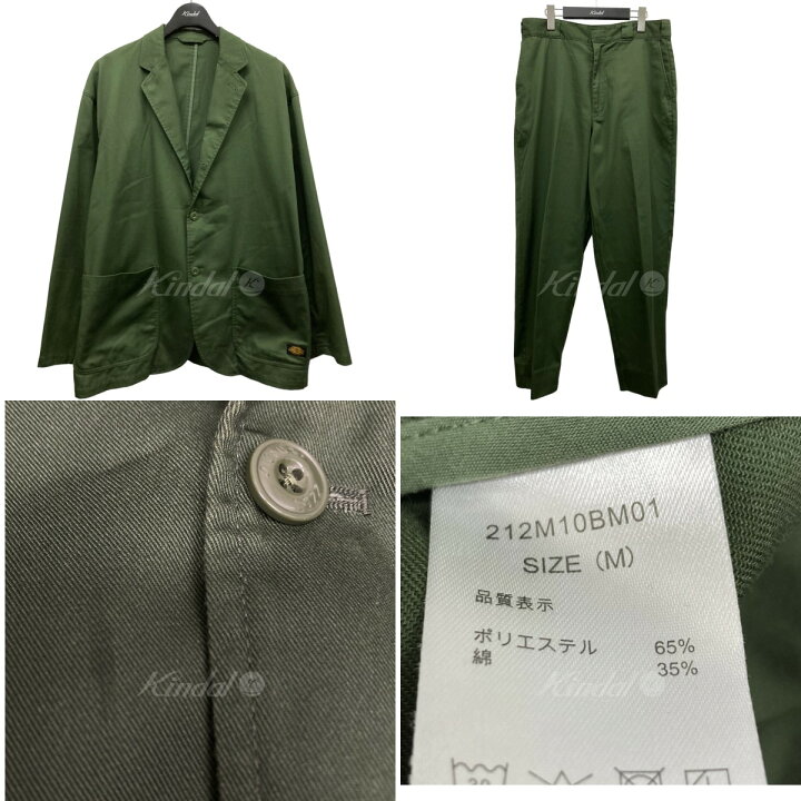 楽天市場】【中古】Dickies×TRIPSTER×BEAMS セットアップスーツ カーキ 