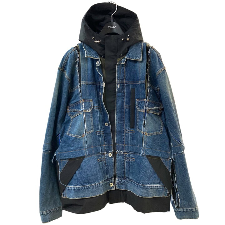 楽天市場】【中古】sacai 21AW「denim blouson」再構築デニム 