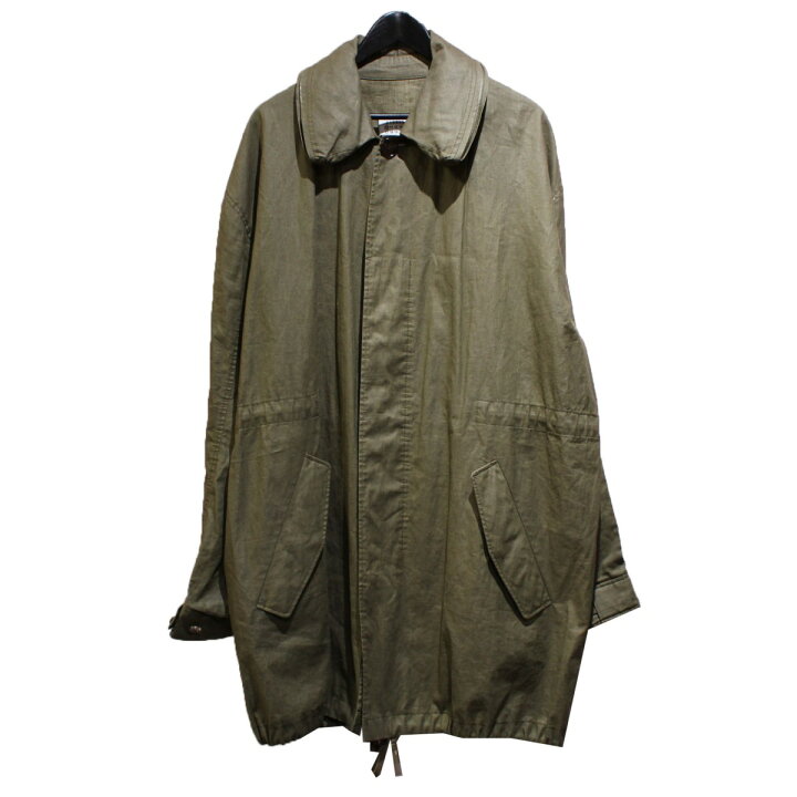楽天市場】【中古】Martin Margiela 10 リネンミリタリーコート カーキ 