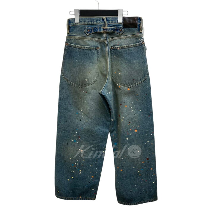 楽天市場】【中古】SUGARHILL×P．A．A／OILED AND PAINTED DENIM PANTS 