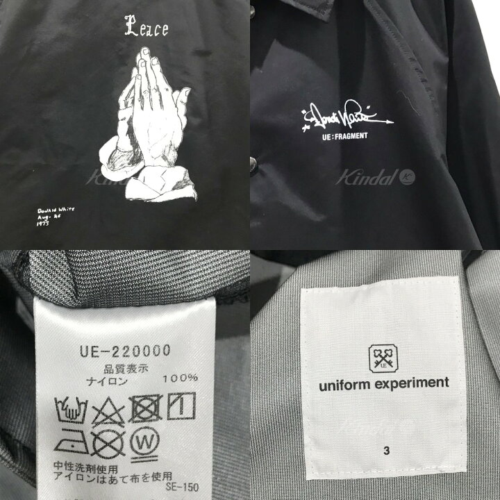 楽天市場】【中古】UNIFORM EXPERIMENT × fragment design コーチ 