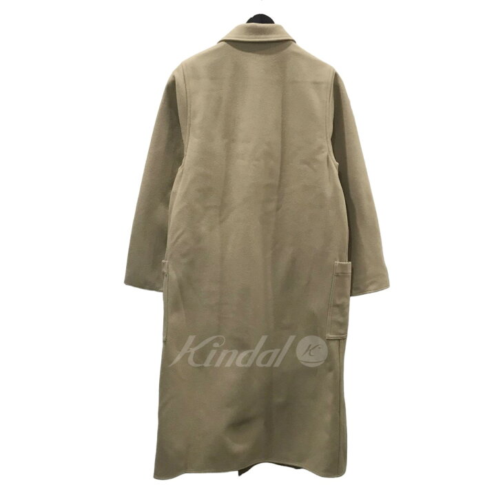 楽天市場】【中古】HYKEウールロングコート ベージュ サイズ：1【価格 