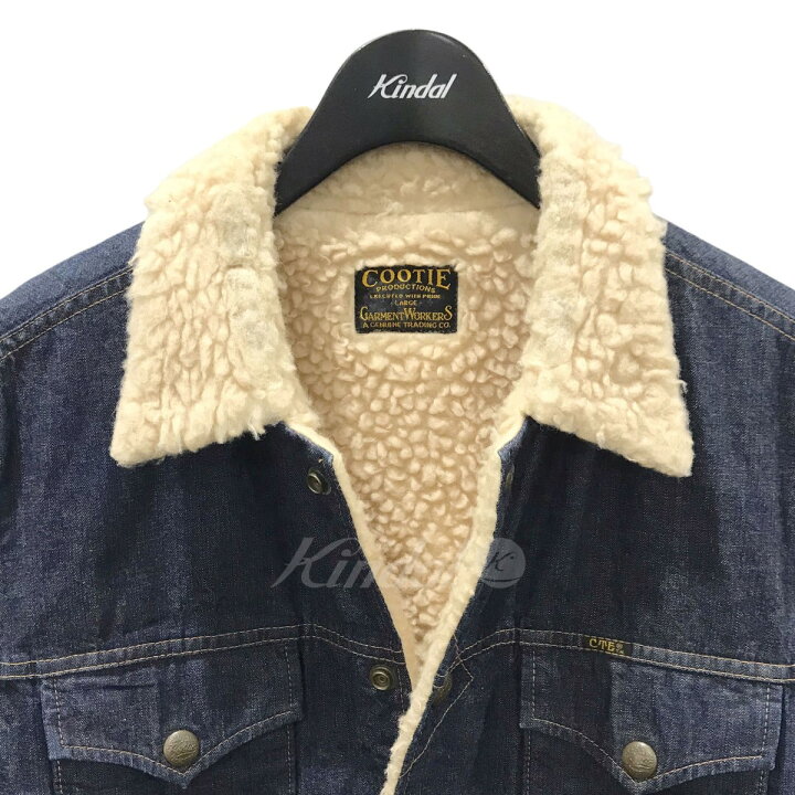 楽天市場】【中古】COOTIE PRODUCTIONSボアデニムジャケット ランチ  