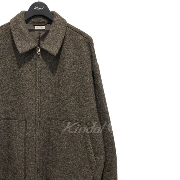 楽天市場】【中古】steven alan KNIT FLEC OVAL BLOUSON ブルゾン 