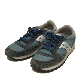 【中古】SAUCONYJAZZ　スニーカー ネイビー サイズ：US7．5(25．5cm)【価格見直し】