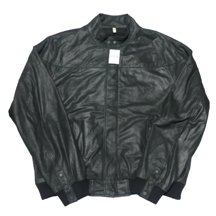 楽天市場】【中古】CCU leather bomber jacket シープスキン レザー 