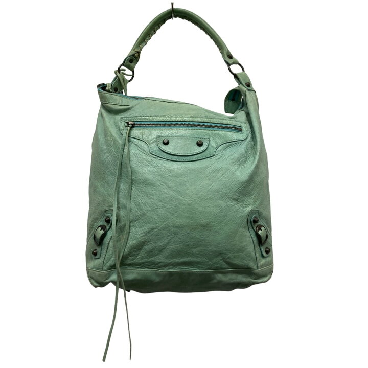 楽天市場】【中古】BALENCIAGA 「ザ・デイ」 ショルダーバッグ ミント 