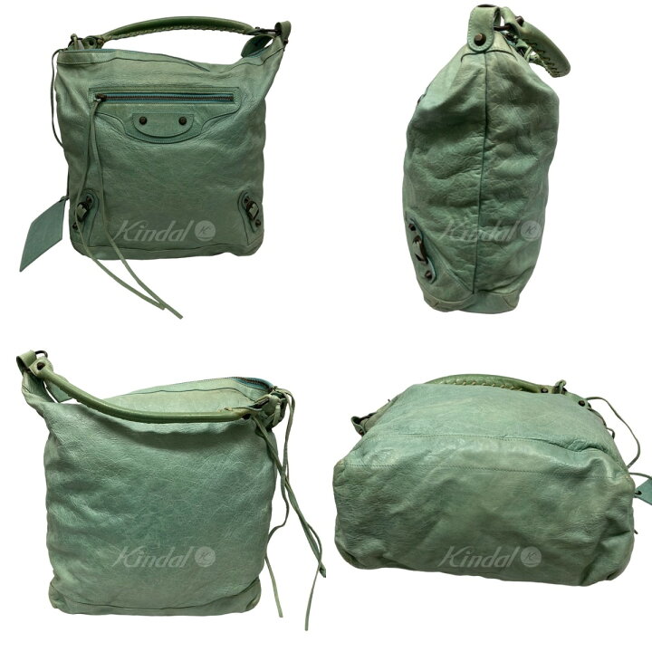 楽天市場】【中古】BALENCIAGA 「ザ・デイ」 ショルダーバッグ ミント 