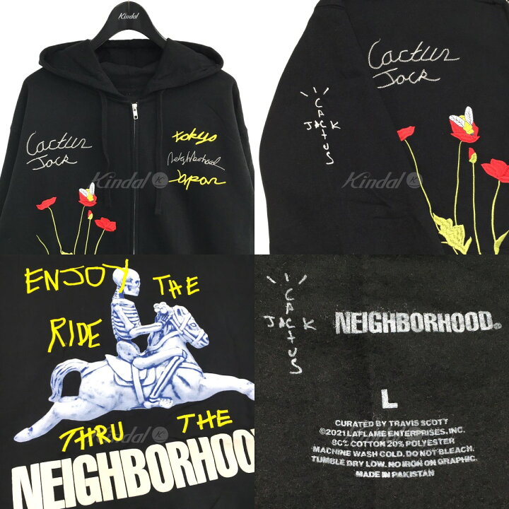 楽天市場】【中古】NEIGHBOR HOOD × CACTUS JACK(TRAVIS SCOTT)ジップ 