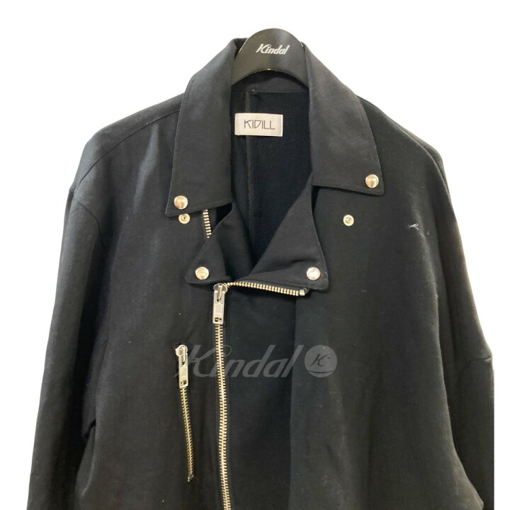 楽天市場】【中古】KIDILLドッキングライダースジャケット ブラック 