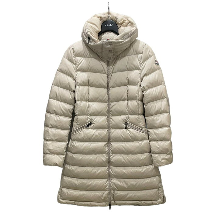 楽天市場】【中古】MONCLER FLAMMETTE ダウンコート アイボリー サイズ 