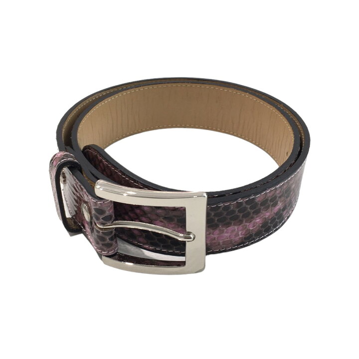 楽天市場】【中古】WACKO MARIA「PYTHON LEATHER BELT」パイソンレザー 