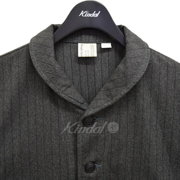 楽天市場】【中古】TROPHY CLOTHING ショールカラー ストライプ 